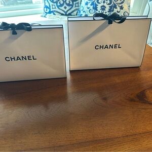Chanel Black and White Luxury Gift Bags